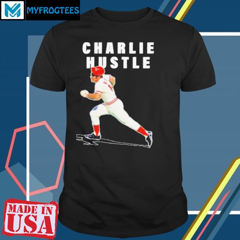 Original Cincinnati Reds Pete Rose Charlie Hustle Rip the Legend vintage shirt