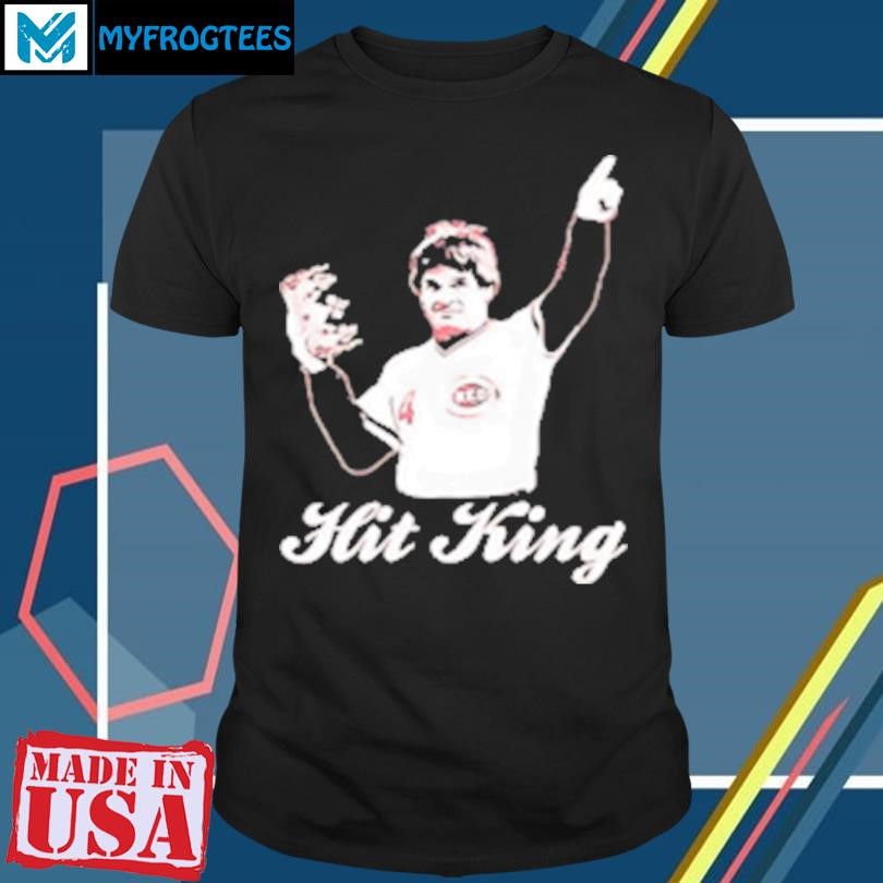 Original Cincinnati Reds Remember Pete Rose Hit King T-Shirt