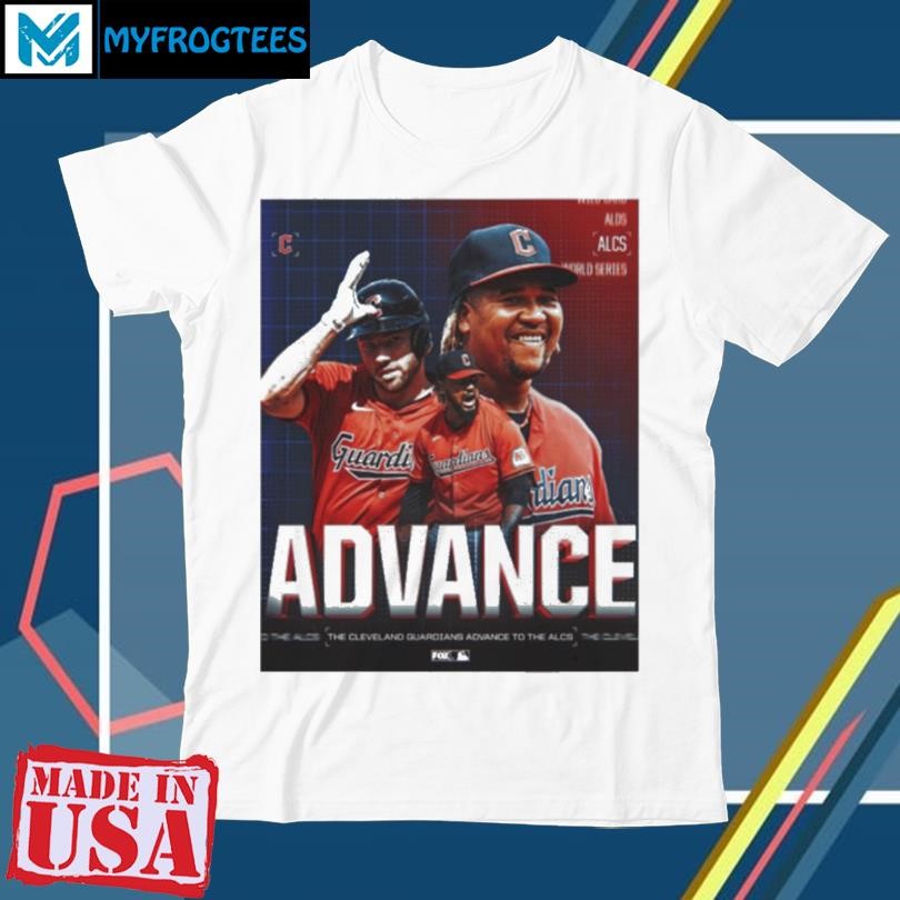 Original Cleveland Guardians advance to the ALCS World Series 2024 MLB Poster t shirt