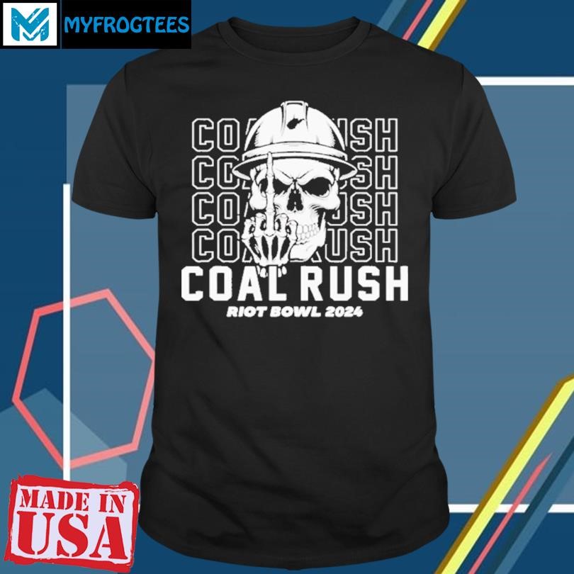 Original Coal Rush West Virginia Skull T-Shirt