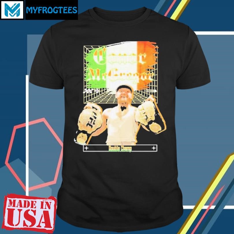 Original Conor Mcgregor Ufc Flag Design T-Shirt