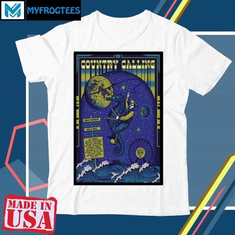 Original Country Calling Festival 2024 Poster shirt