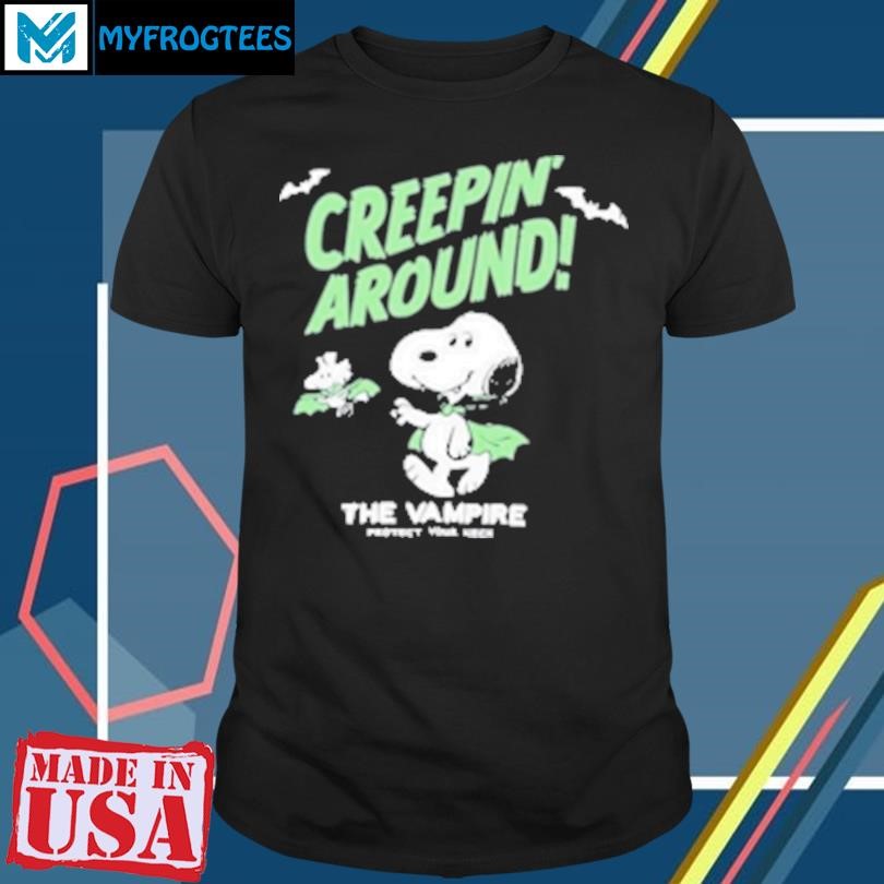 Original Creepin Around Creature Of The Night The Vampire T-Shirt