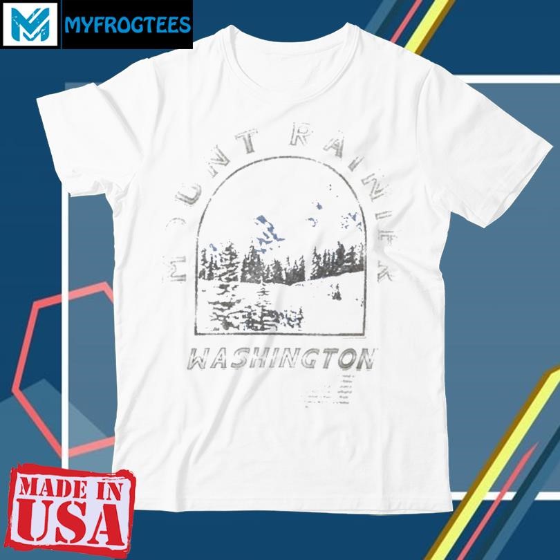 Original Cropped Mount Rainier Graphic shirt