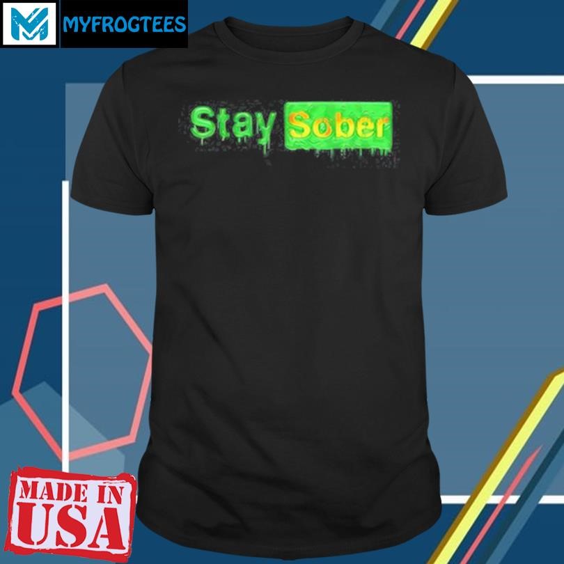 Original D'Aydrian Harding Creepy Stay Sober Shirt