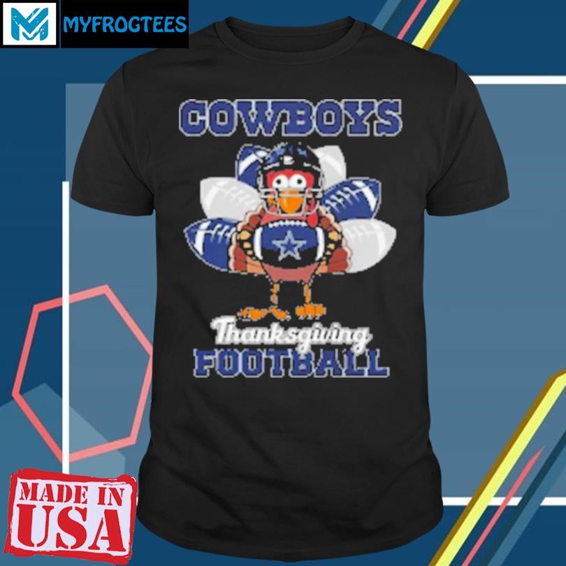 Original Dallas Cowboys Thanksgiving Football T-Shirt