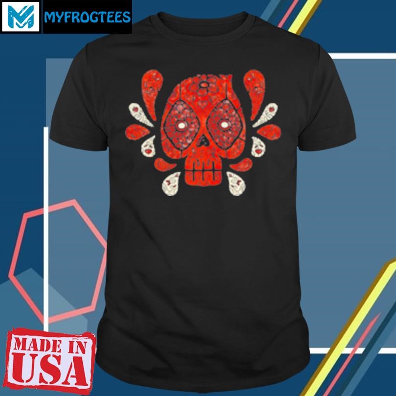 Original Deadpool Inspired Calavera Day Of The Chimichangas T-Shirt