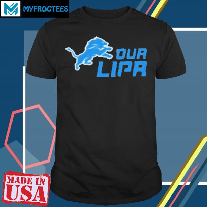 Original Detroit Lions Logo Dua Lipa 2024 T-Shirt