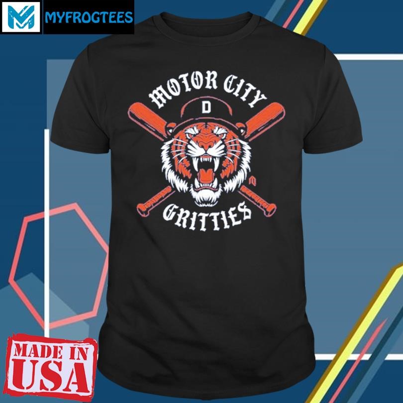 Original Detroit Motor City Gritties T-Shirt