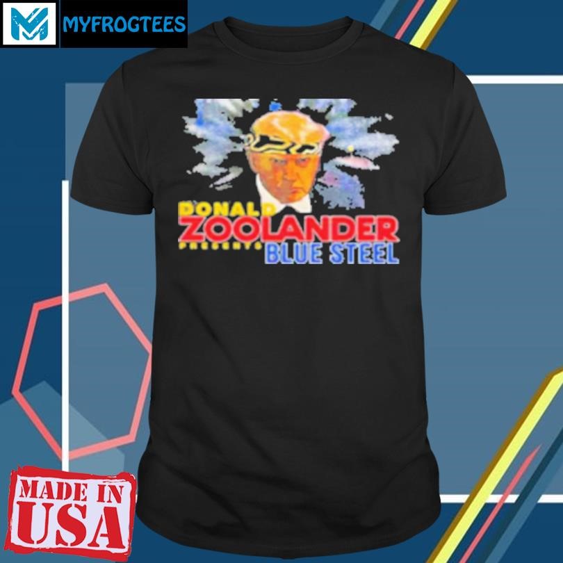 Original Donald Zoolander Presents Blue Steel T-Shirt