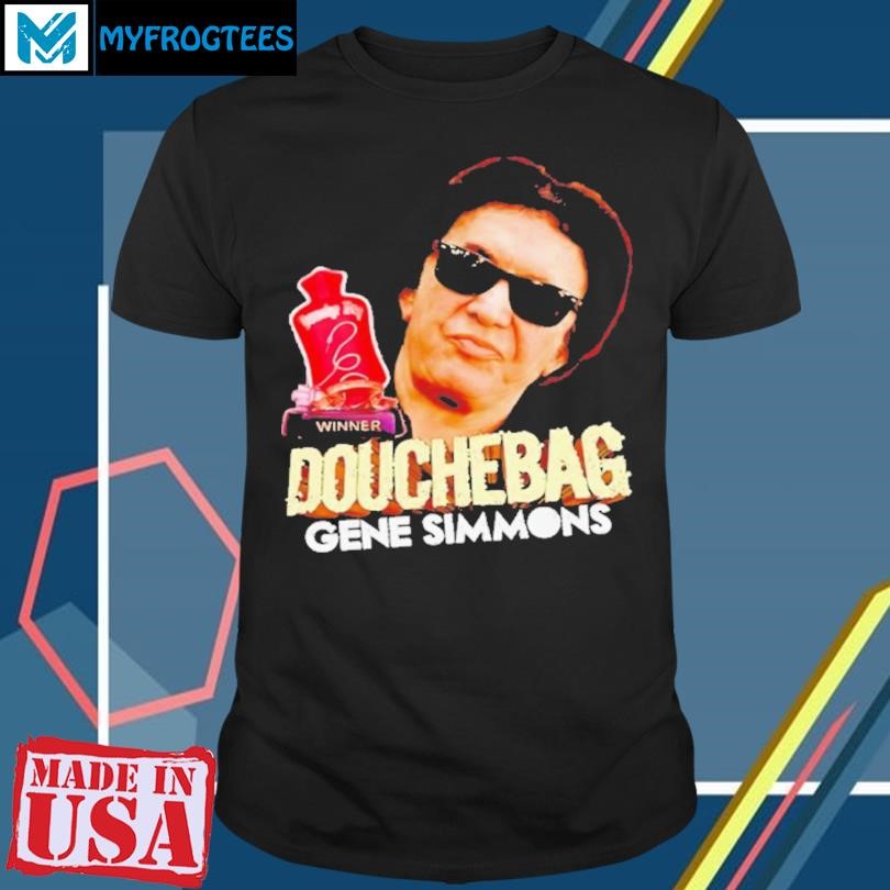 Original Douchebag Gene Simmons Retro T-Shirt