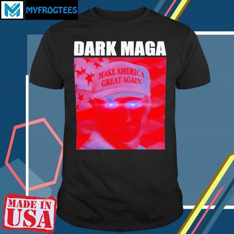 Original Elon Musk Dark MAGA Laser Eyes T-Shirt