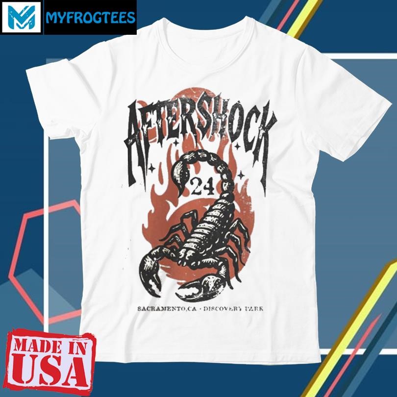 Original Festival 2024 Prey Tee For Sacramento California At Discovery Park October 2024 With Full Lineup Scorpion shirt