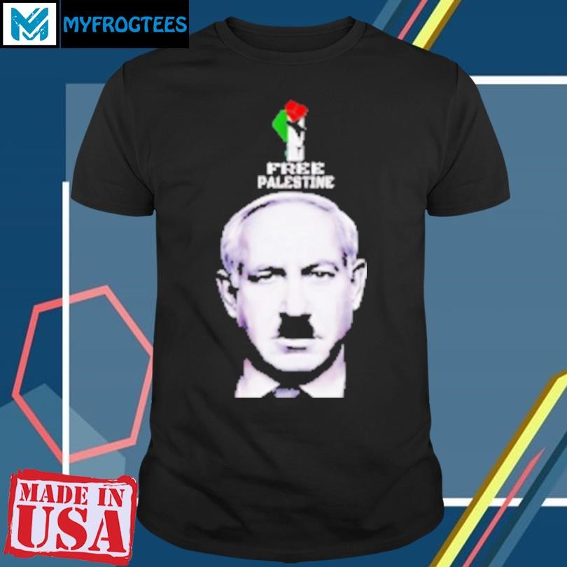 Original Free Palestine Gaza End The Occupation Genocide Hitler Support Humour T-Shirt