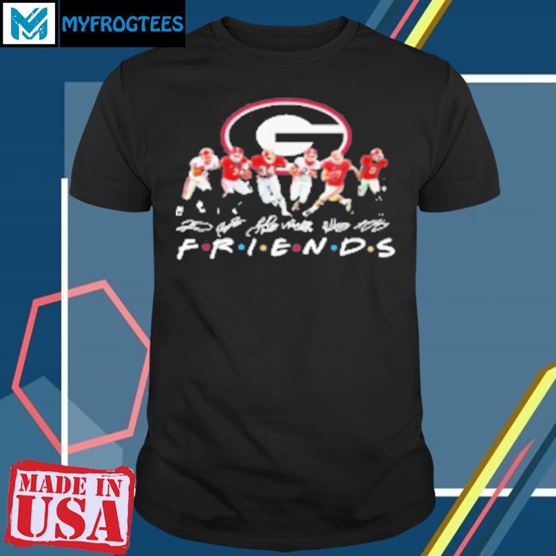 Original Georgia Bulldogs Friends Of The Dawgs 2024 Signature T-Shirt