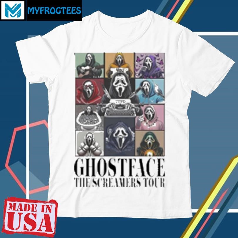 Original Ghostface The Screamers Tour Halloween T-Shirt