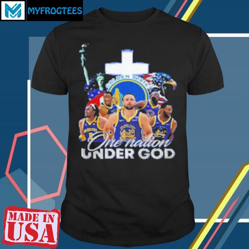 Original Golden State Warriors One Nation Under God NBA 2024 T-Shirt