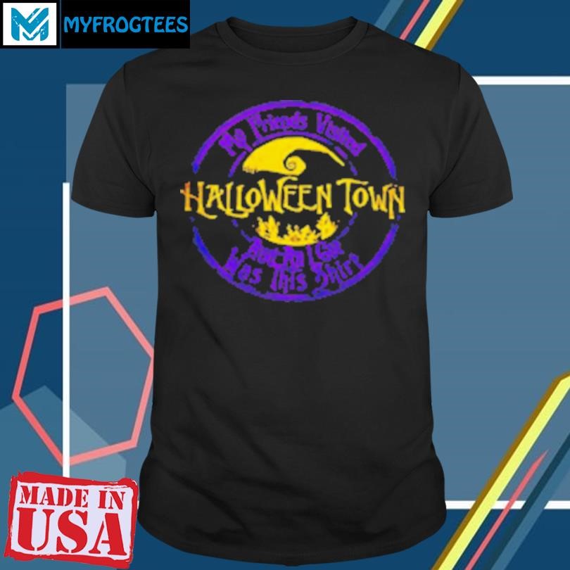 Original Halloween Town Souvenir Retro T-Shirt