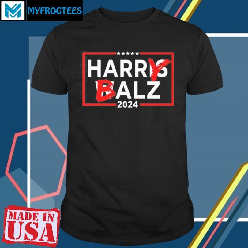 Original Harry Balz 2024 Funny Harris Walz Shirt