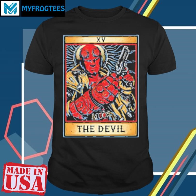 Original Hellboy The Devil Tarot Card T-Shirt