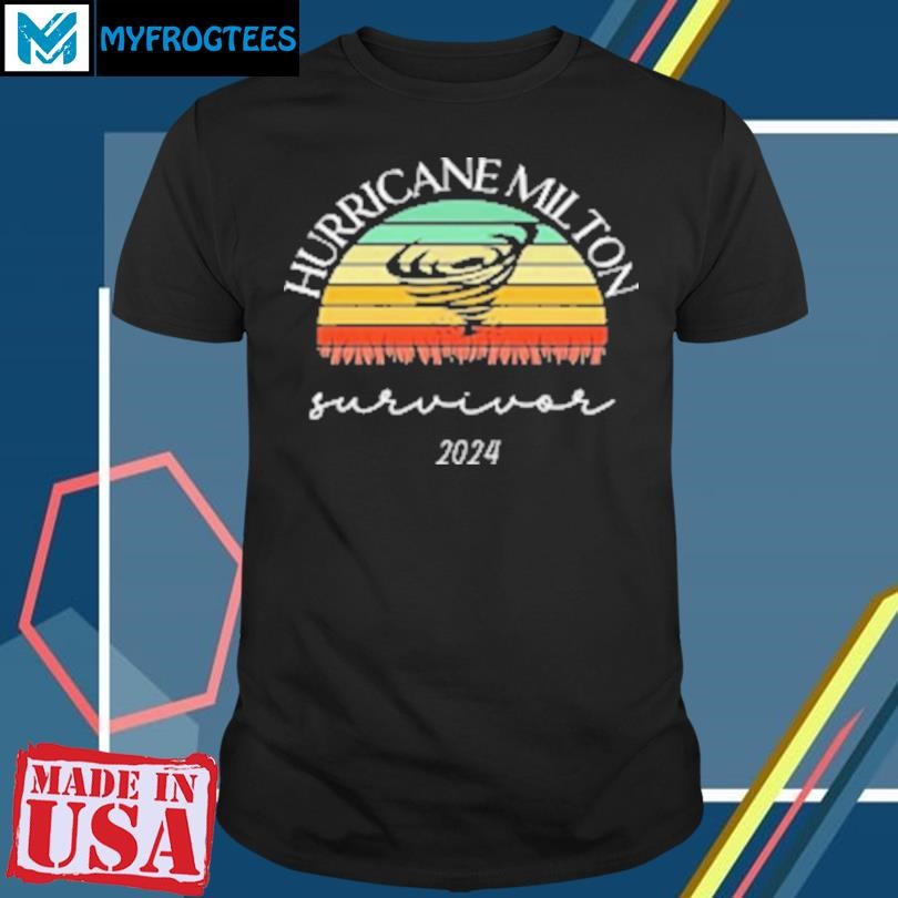 Original Hurricane Milton Survivor 202 Vintage T T-Shirt