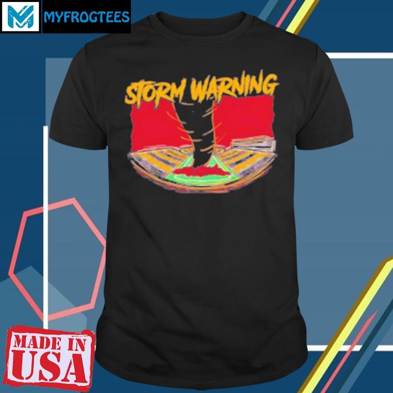 Original Iowa State Cyclones Storm Warning In Houston T-Shirt