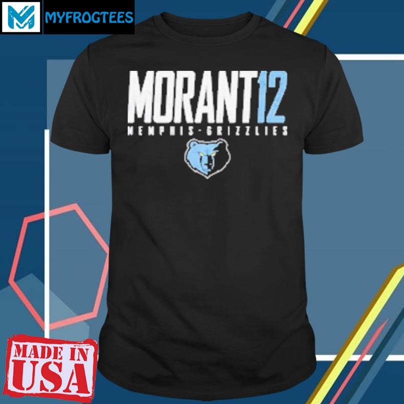 Original Ja Morant 12 Memphis Grizzlies Elite T-Shirt