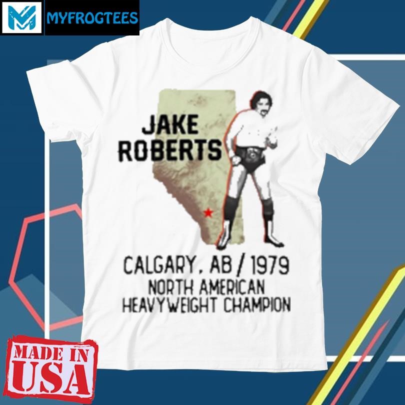 Original Jake Roberts calgary 1979 T-Shirt