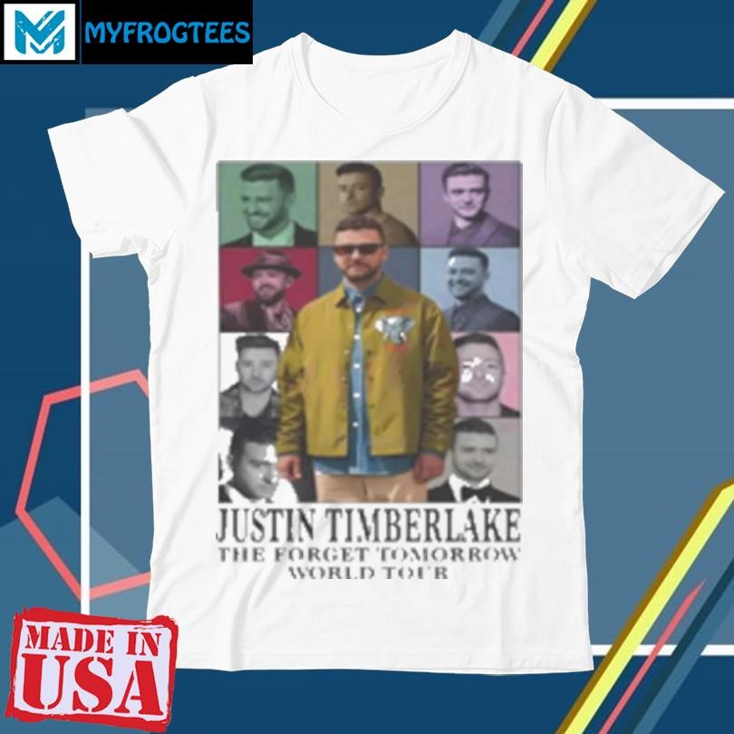 Original Justin Timberlake Forget Tomorrow World Tour T-Shirt