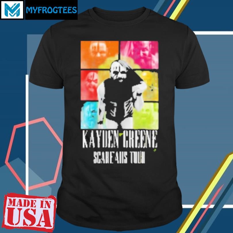 Original Kayden Greene Scare'Ahs Tour Retro T-Shirt