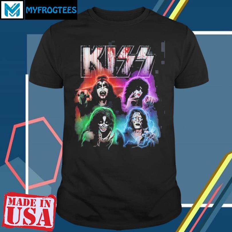 Original Kiss Monsters Exclusive 2024 Kiss Halloween Collection T-Shirt