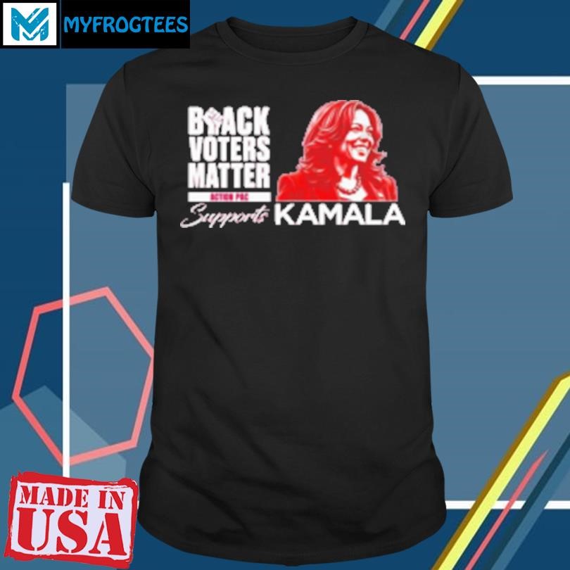 Original Latosha Brown Black Voters Matter Support Kamala T-Shirt