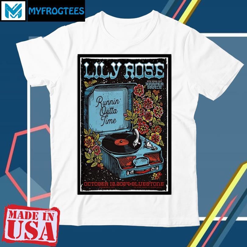 Original Lily Rose At The Bluestone In Columbus, OH On Oct 12, 2024 Poster shirt