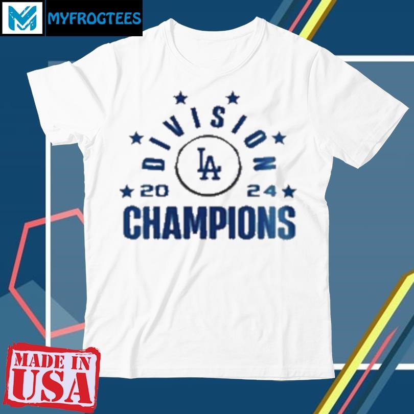 Original Los Angeles Dodgers NL West Division Champions 2024 T-Shirt