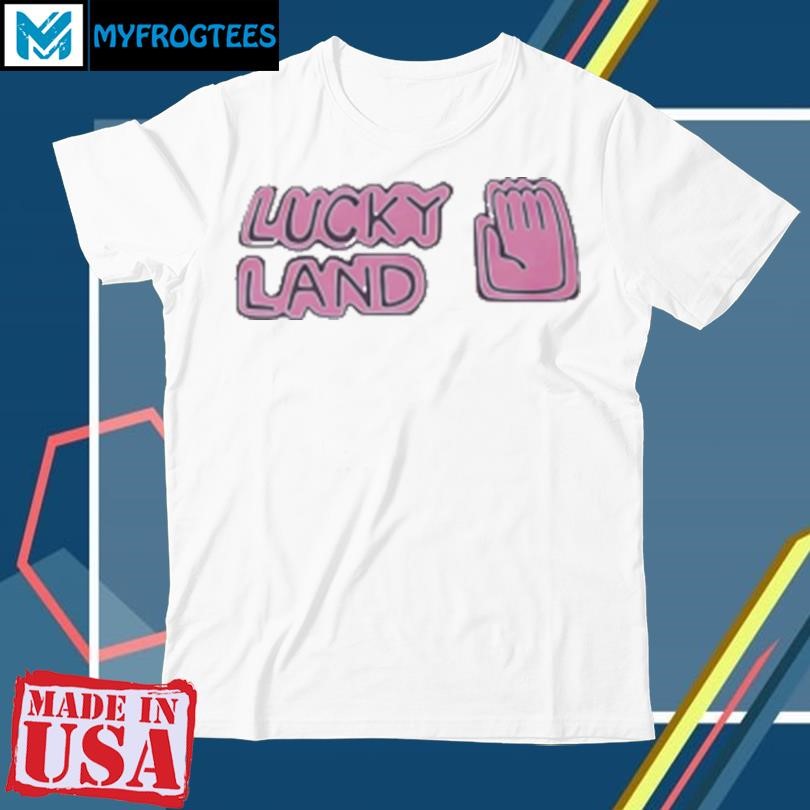 Original Lucky Land Jojo Jotaro hand T-Shirt