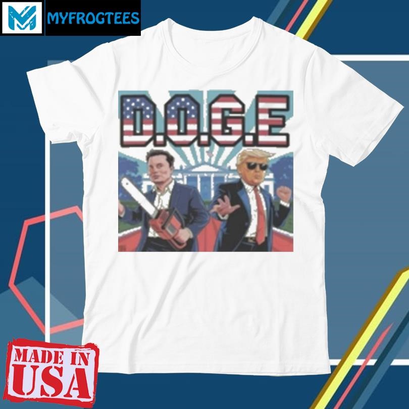 Original Musk x Trump Doge Department of Government Efficiency T-Shirt