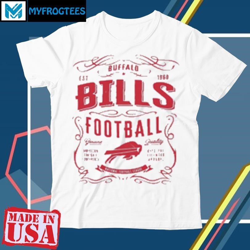 Original NFL Buffalo Bills Football Logo Est 1960 Vintage T-Shirt