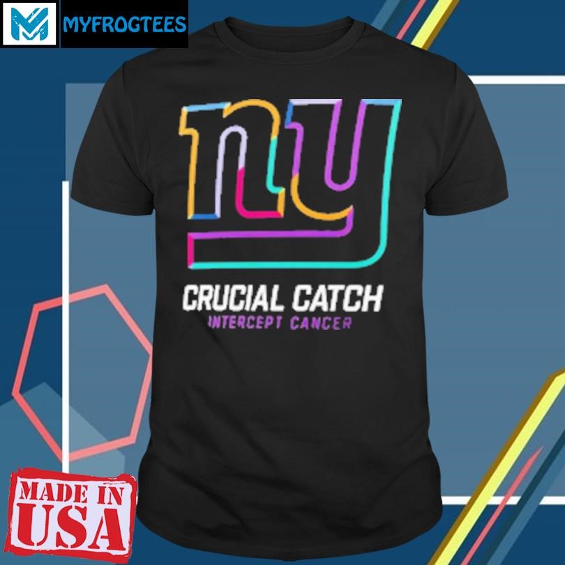 Original New York Giants Chargers 2024 NFL Crucial Catch T-Shirt