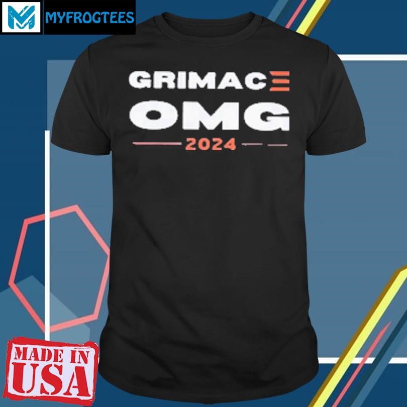 Original New York Mets Grimace OMG 2024 Presidential Election T-Shirt