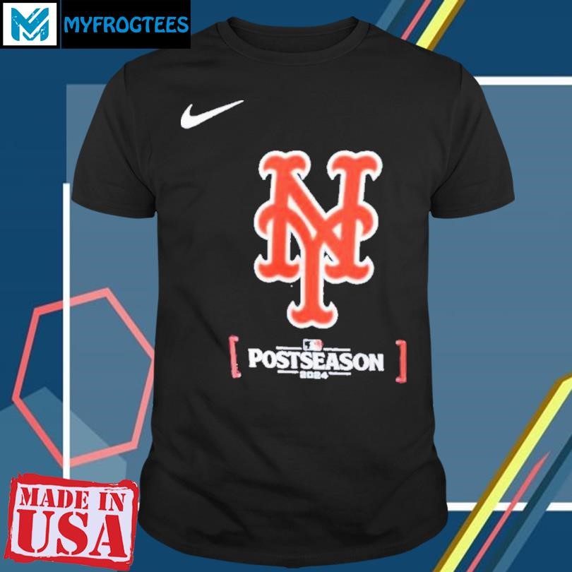 Original New York Mets Nike 2024 MLB Postseason Authentic Collection Legend T-Shirt