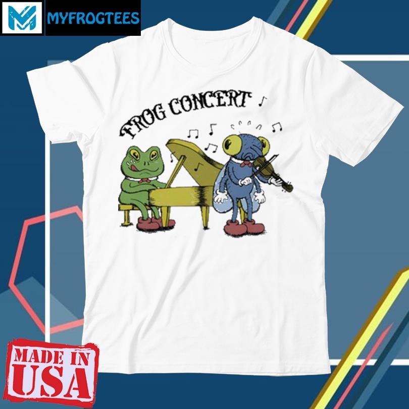 Original Phantom Lure Frog Concert Times Fun Cartoon T-Shirt