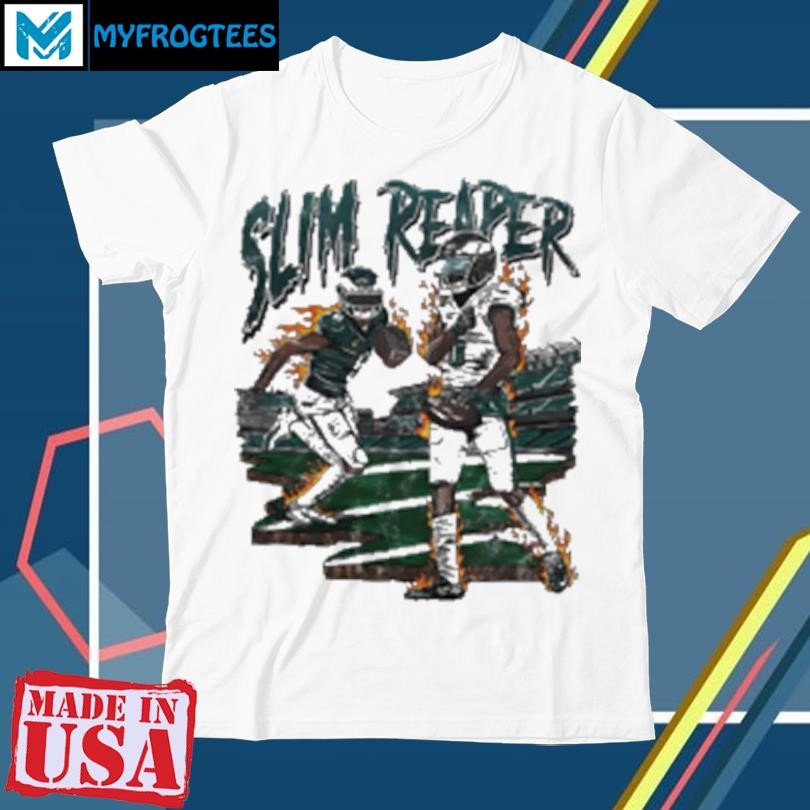 Original Philadelphia Eagles slim reaper vintage T-Shirt