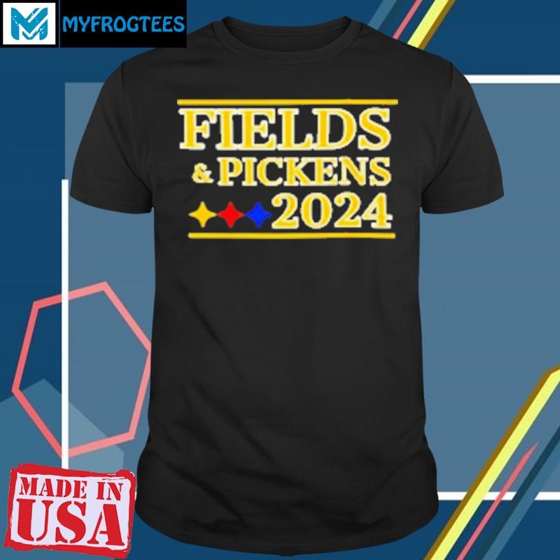 Original Pittsburgh Political Justin Fields George Pickens 2024 T-Shirt