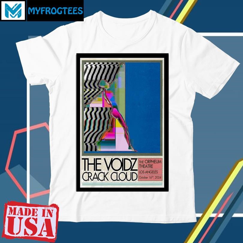 Original Poster Tour The Voidz In Los Angeles CA On October 16 2024 shirt