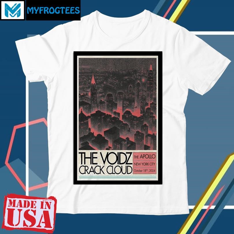 Original Poster Tour The Voidz In New York, NY On October 18, 2024 shirt