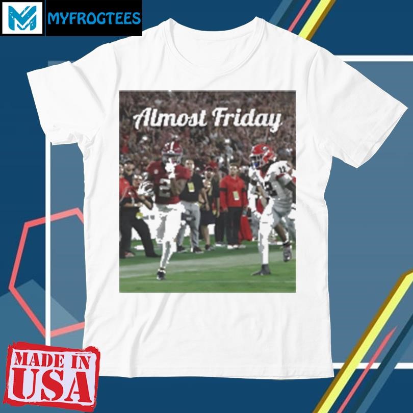 Original Ryan Williams Alabama Crimson Tide Football Almost Friday Graphic T-Shirt