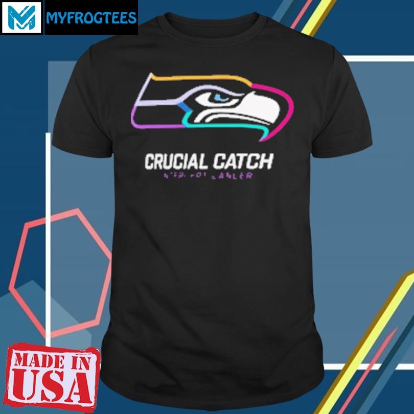 Original Seattle Seahawks 2024 NFL Crucial Catch T-Shirt