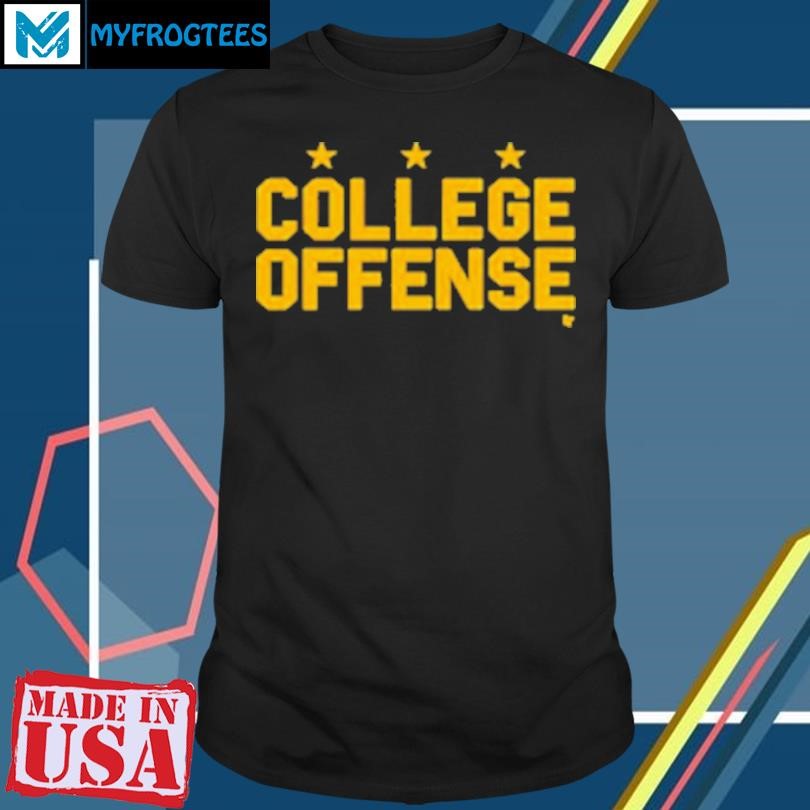 Original Shane Peacher College Offense Stars T-Shirt