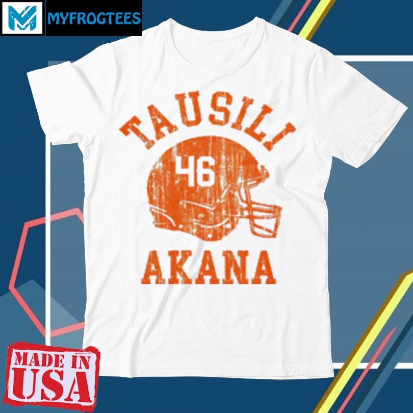 Original Tausili Akana Texas Longhorns helmet vintage T-Shirt