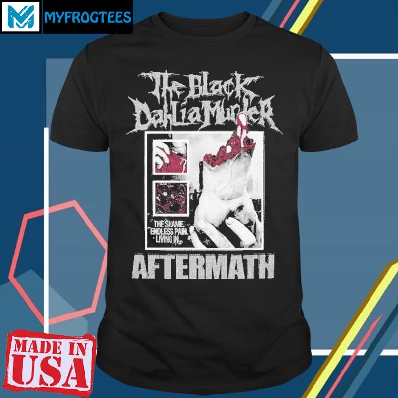 Original The Black Dahlia Murder Aftermath Black Shirt